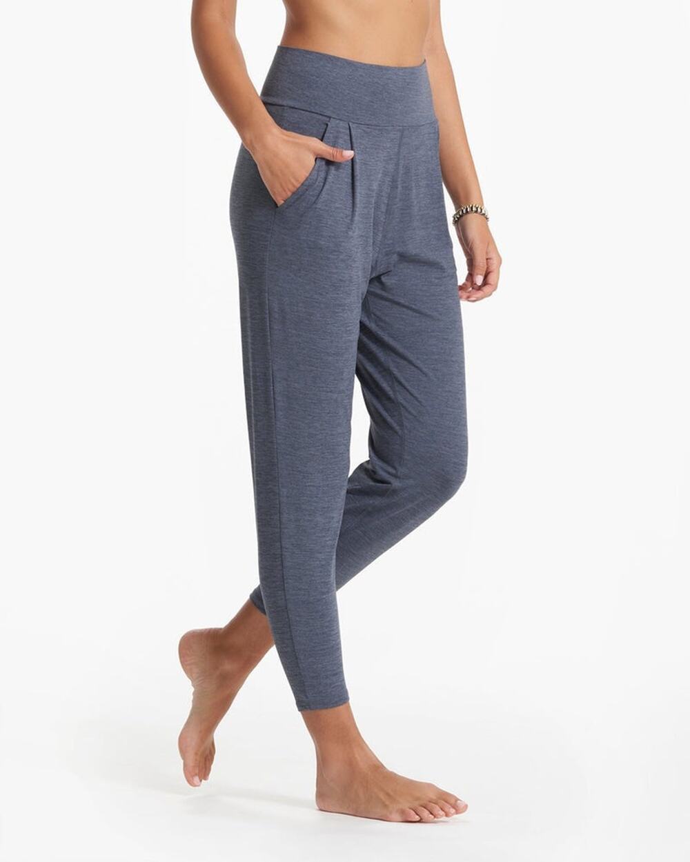 Vuori Lux At Ease Harem Pant - Xs Azure Heather